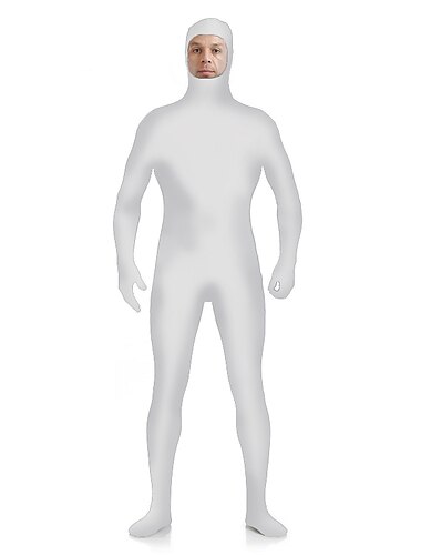  Zentai-Anzüge Ganzkörperanzug Ganzkörperanzug Karnevalskostüm Ganzkörperanzug Königstag Herren Damen Sex Einfarbig Elasthan Lycra Kostüm für Halloween Erwachsene