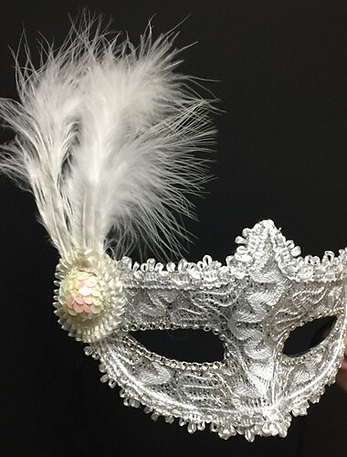  Prinzessin Karnevalsmaske Maske Venezianische Maske Maskenmaske Erwachsene Damen Weiblich Vintage Halbes Gesicht Party Maskerade Karneval von Venedig Karneval Maskerade Einfaches Karnevalskostüm