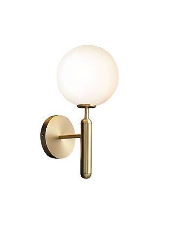  Lightinthebox Mini-Wandlampen im nordischen Stil, Wandleuchten, Wohnzimmer, Schlafzimmer, Glaswandleuchte, IP20, 220–240 V