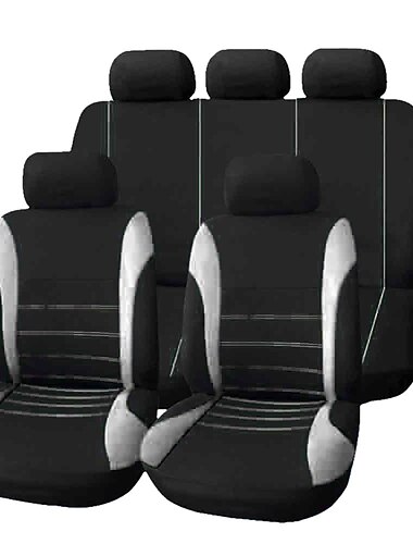  9 pz / set coprisedili per auto comodo antipolvere protettore di stoffa arte proteggere cuscino seggiolini auto auto-styling automobili interni auto universale coprisella completo