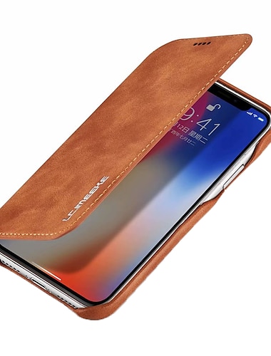  teléfono Funda Para iPhone 16 15 14 Pro Max Plus iPhone 13 12 11 Pro Max Mini Tarjetas billetera Gire la tapa con Soporte Magnética Color sólido ordenador personal Cuero de PU