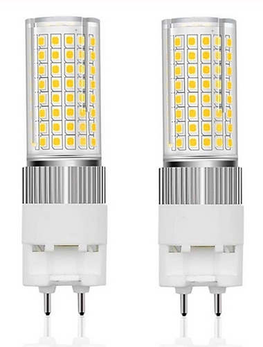  2stk led mais lyspærer g12 16w led 1600lm 120led 160w glødelampe erstatning for gatelager varm hvit kald hvit 85-265v