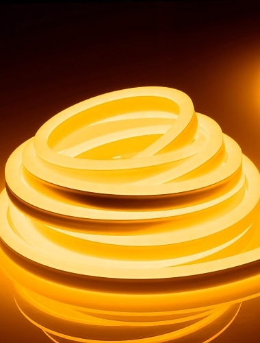 5 м 16,4 фута неоновая светодиодная лента гибкая rope light водонепроницаемая теплый белый красный желтый синий зеленый DIY уличная вечеринка задний свет для декора DC 12V для Хэллоуина   5 м 16,4 фута неоновая светодиодная лента гибкая rope light водонепроницаемая теплый белый красный желтый синий зеленый DIY уличная вечеринка задний свет для декора DC 12V для Хэллоуина