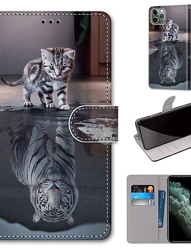  Θήκη τηλεφώνου για iPhone 16e iPhone 16 iPhone 15 Pro Max Plus iPhone 14 13 12 11 Pro Max Mini SE X XR XS Max 8 7 Plus Θήκη πορτοφολιού ανατροπής με βάση στήριξης cartoon TPU PU δέρμα