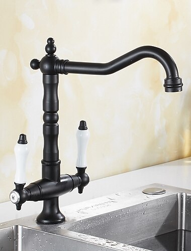  Armatur für die Küche - Einhand Ein Loch Galvanisierung Standardauslauf Mittellage Moderne Kitchen Taps