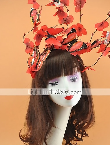  fascinators en mélange poly / coton chapeau derby kentucky avec nœud(s) 1 pièce mariage d'automne / fête des dames / coupe melbourne casque