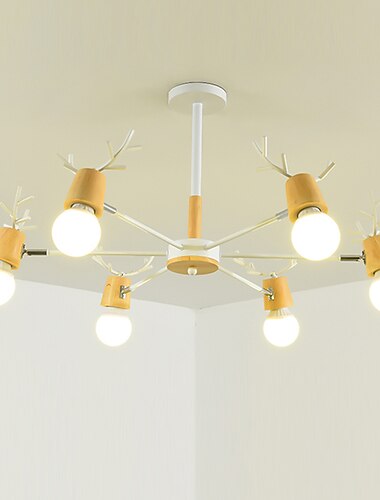  80 cm Sputnik Design Kronleuchter Metall lackierte Oberflächen moderner nordischer Stil 220-240V