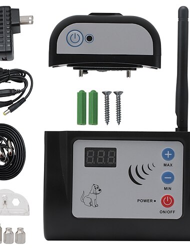  bezdrátový elektrický plot pro domácí mazlíčky elektrický ochranný systém pro domácí mazlíčky nastavitelný rozsah ovládání zobrazovací vzdálenost bezpečná efektivní zvukový signál pípnutí