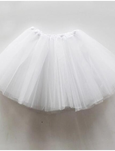  Ballet Tutus Girls' Skirts Petticoat Hoop Vintage Kids' Dress Gore Performance Natural Tulle Stage Costume
