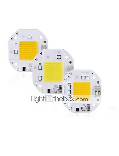  Мощный 50 Вт светодиодный чип smd 110 В, сварочный диод для ламп, бусины, сделай сам, освещение, умный IC, драйвер не нужен