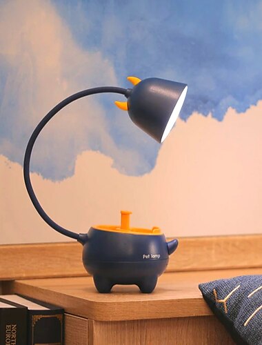  lampada da tavolo smart touch ricaricabile protezione occhi luminosità regolabile ricarica usb per camera da letto sala studio ufficio dc 5v rosa verde bianco