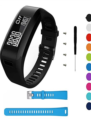  Ремешок для часов для Garmin Vivosmart HR силиконовый Замена Ремень Дышащий Спортивный ремешок Браслет