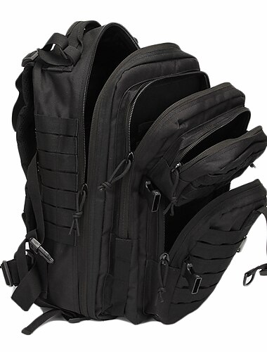  30 l Wanderrucksack Rucksack Pendlerrucksack staubdicht multifunktional langlebig Verschleißfestigkeit Outdoor Camping / Wandern Klettern Reisen Canvas Blatt CP Farbe Dschungel