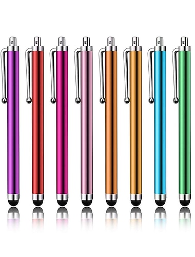  10stk Stylus-kuglepenne Kapacitiv Pen Til iPad Xiaomi MI Samsung Universel Apple HUAWEI Tablet Bærbar Silicagel speciel Materiale