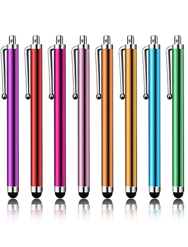  10 stuks Stylus-pennen Capacitieve pen Voor iPad Xiaomi MI Samsung Universeel Apple HUAWEI Tablet Draagbaar Silicagel Speciaal materiaal