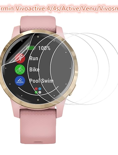 3 paquet Suivre Protection Ecran Compatible avec Garmin Vivosmart 4 Venu Garmin Active Garmin Vivoactive 4 Vivoactive 4S Protecteur d'écran avec filtre de confidentialité Haute Définition Pare-Chocs