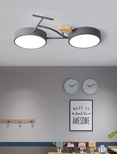  La luz de techo simple y creativa de la habitación del niño y del niño llevó la iluminación de la bicicleta 24w