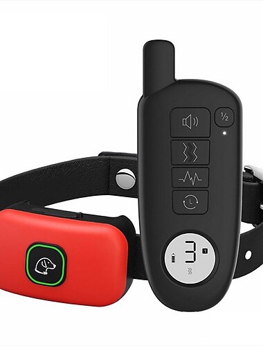  Pet Dog Shock Collar With Remote 1000ft Range Electric Collars for Pet Waterproof Dog Training Collar for Small Medium Large Dogs