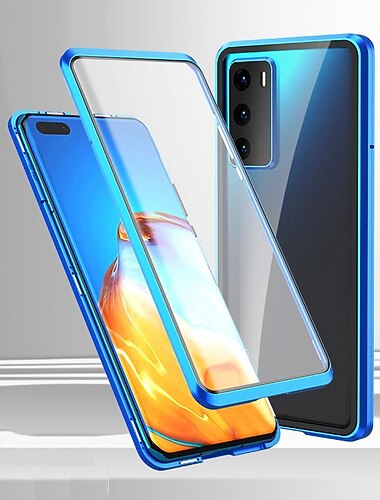  Handy Hülle Handyhüllen Für Samsung Galaxy S26 Ultra Plus S25 S23 S22 S21 Ultra Plus S20 Ganzkörperhülle Magnetische Adsorption Vollschutz Beidseitig Kameralinsenschutz Transparent Gehärtetes Glas