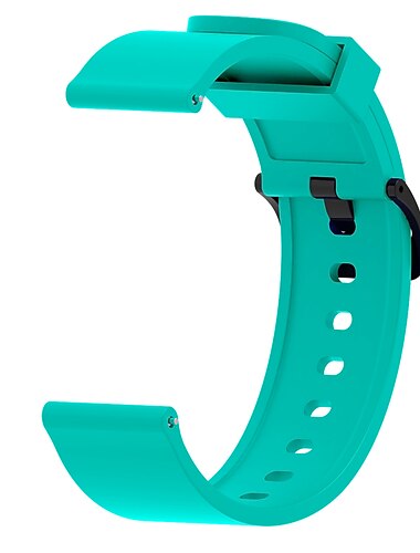  Uhrenarmband für Amazfit GTS 4,4mini, 3,2,2mini, 2e, GTR 42mm, Bip U Pro, U, 3 Pro, 3, S lite, S, lite Silikon Ersatz Gurt Weich Atmungsaktiv Klassische Schnalle Armband