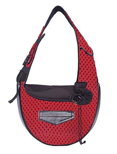  Haustierschlinge, kleine Haustiere Hündchen Hundetasche Tragetasche Freisprecheinrichtung mit verstellbarem, gepolstertem Riemen Vordertasche Einzelschultertasche Tragetasche für Spaziergänge im