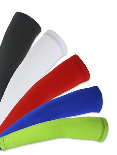  XINTOWN Mangas de ciclismo Armwarmers Ligero Filtro Solar Resistente a los rayos UV Transpirable Comfort Bicicleta / Ciclismo Rojo Verde Azul Elastán Invierno para Hombre Mujer Adulto Bicicleta de