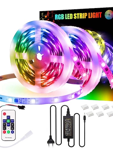  Rgbic strip licht 5 m 10 m led licht strip 150-300 leds 16 miljoen droom kleur veranderende thuis outdoor decoratie waterdichte kerst