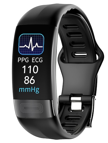  P11 PLUS Smartklokke 0.96 tommers Smarte armbånd Skritteller Samtalepåminnelse Fitnessporing Aktivitetsmonitor Søvnmonitor Kompatibel med Android iOS IP 67 Dame Sport Distanse måling