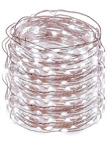  50m lichtslingers 500 leds 1 st warm wit rgb wit waterdicht party decoratief 12 v