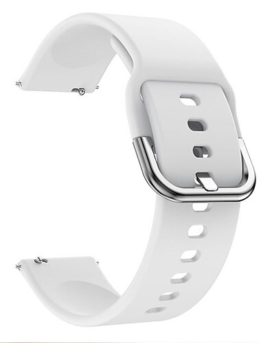  Uhrenarmband für Samsung Galaxy Watch 7/6/5/4 40/44mm, Galaxy Watch 5 Pro 45mm, Galaxy Watch 6/4 Classic 42/46/43/47mm, Watch 3, Active 2, Gear S3 S2 Silikon Ersatz Gurt Weich Elasthan Atmungsaktiv