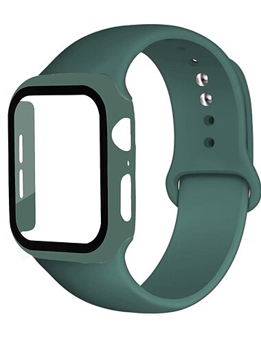  Παρακολουθήστε το συγκρότημα για Apple Watch Series 8 7 6 5 4 3 2 1 SE σιλικόνη Αντικατάσταση Λουρί Αναπνέει Αθλητικό Μπρασελέ Περικάρπιο