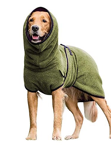  Perros Animales Pequeños de Pelo N / A Toalla de Cara N / A Templado Ropa para perros for Perro mediano Perro grande