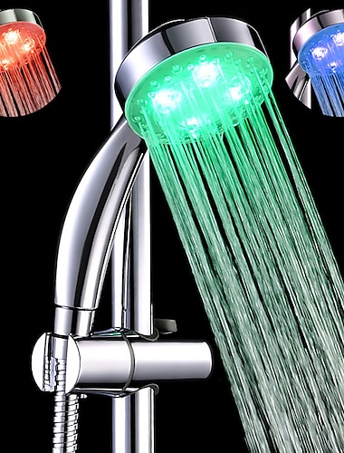  Moderní Ruční sprcha Pochromovaný vlastnost - Sprcha / Zářící barvy / Déšť, Sprchová hlavice