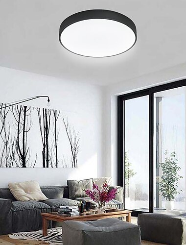  Plafoniera 1 luce 40 cm protezione occhi / creativa / controllo wifi luci da incasso metallo acrilico chic&amp; moderno moderno semplice 200-240v / fcc