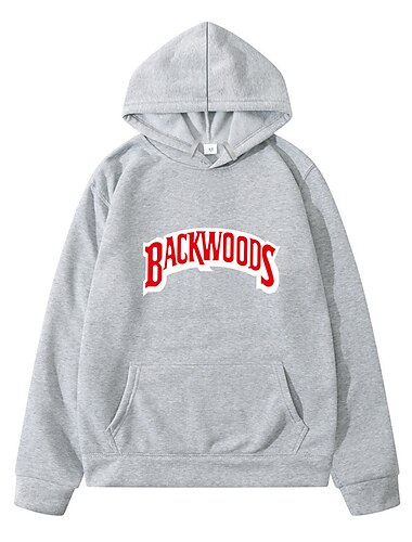  Herren Buchstabe Hoodie Sweatshirt Kapuze Hoodies Pullover Hoodie Sweatshirt Kapuze Langarm Sweatshirt mit Kapuze Mit Kapuze Cool Ausgehen Scharlachrot vorher und nachher Groß rot vor groß Winter
