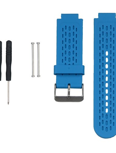  Uhrenarmband für Garmin Approach S2 / S4 Silikon Ersatz Gurt mit Entfernungswerkzeug Elasthan Verstellbar Sportarmband Armband