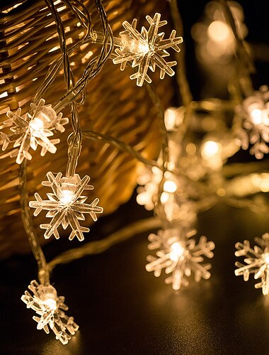  3m 6m 10m hópehely húrlámpa karácsonyfa csillagok tündér füzér függönyfény kültéri karácsony party újévi dekoráció