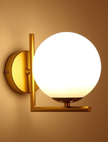  lightinthebox kreative vegglamper i moderne nordisk stil&amp; lampetter soverom butikker kafeer aluminium vegglampe ip20 110-120v 220-240v 60 w