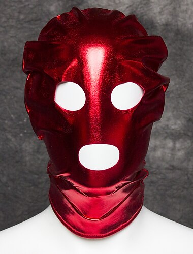  Zentai-Anzüge Maske Ganzkörperanzug Karnevalskostüm Ganzkörperanzug Herren Damen Cosplay Halloween Einfarbig Kostüm für Halloween Karneval Maskerade Erwachsene