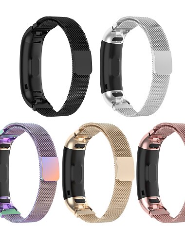  Ремешок для часов для Huawei Huawei Band 3 Pro Huawei группа 4 про Нержавеющая сталь Замена Ремень Спортивный ремешок Браслет