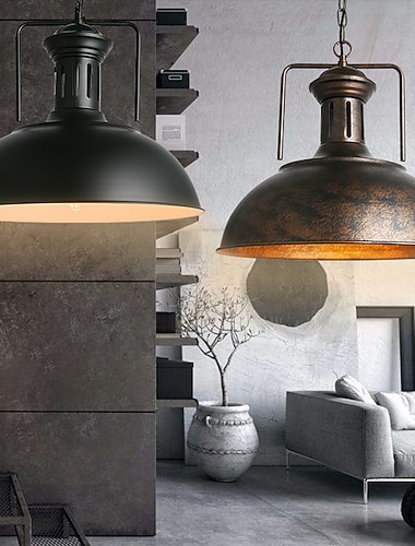  41cm led-riipus kevyt vintage pohjoismainen tyyli yksisuuntainen metallimaalattu viimeistely baariravintola 110-120v 220-240v