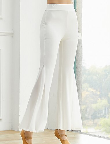  ألبسة رياضية بنطلونات ruching في مكسرة لون واحد نسائي التدريب أداء ارتفاع متوسط مودال