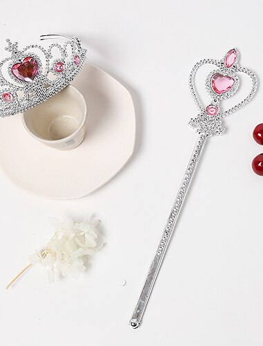 2St kinderkleidung Mädchen Haarzubehör Süß Herz Herz Rosa Rote