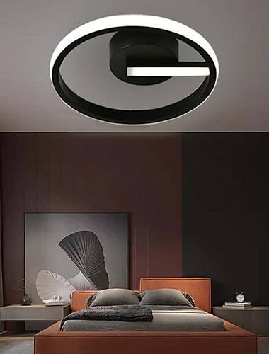  Lámpara de techo led circular / triangular lámpara de pasillo nórdica lámpara de pasillo moderna sala de estar sencilla balcón led luz de entrada de pasillo