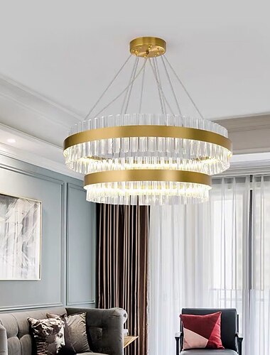  2-Light 60 cm Lanterndesign Ljuskronor Rostfritt stål Elektropläterad LED 110-120V 220-240V