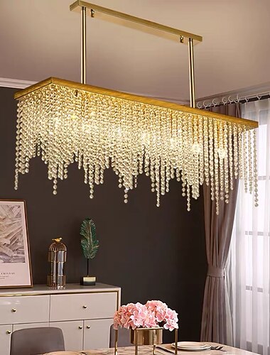  7-Light 80 cm Lámpás tervezés Csillárok Rozsdamentes acél Galvanizált Modern 110-120 V 220-240 V