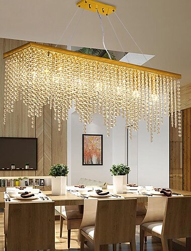  80 cm Lámpás tervezés Csillárok Rozsdamentes acél Galvanizált Modern 110-120 V 220-240 V