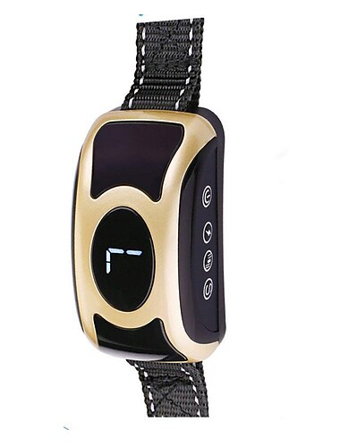  Anti Bark Collar Rechargeable Rainproof No Bark Training Collar Beep Vibration Shock Modes Anti Barking Collar Stop Pet Product