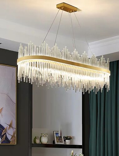  80 cm Lámpás tervezés Csillárok Rozsdamentes acél Galvanizált LED 110-120 V 220-240 V