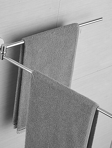  Handtuchhalter bezaubernd / lieblich / Kreativ Moderne / Modern Edelstahl 2-Turm-Bar Wandmontage